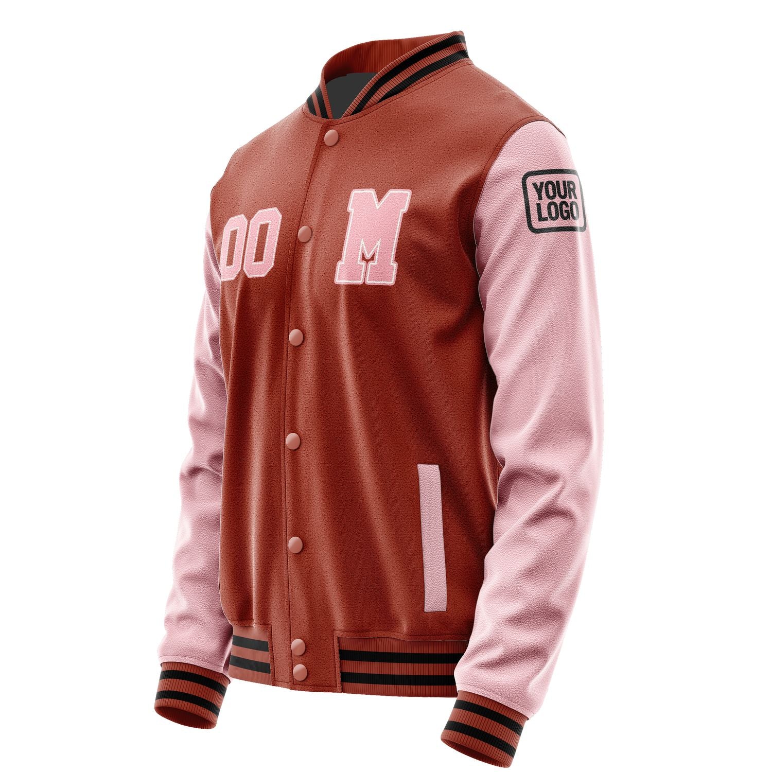 Maßgeschneidertes Korallenrot Rosa Jacke JB1616211617211817