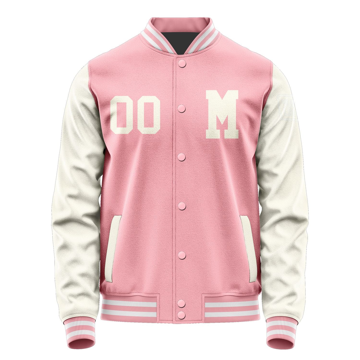 Maßgeschneidertes Rosa Beige Jacke JB2121032118031818