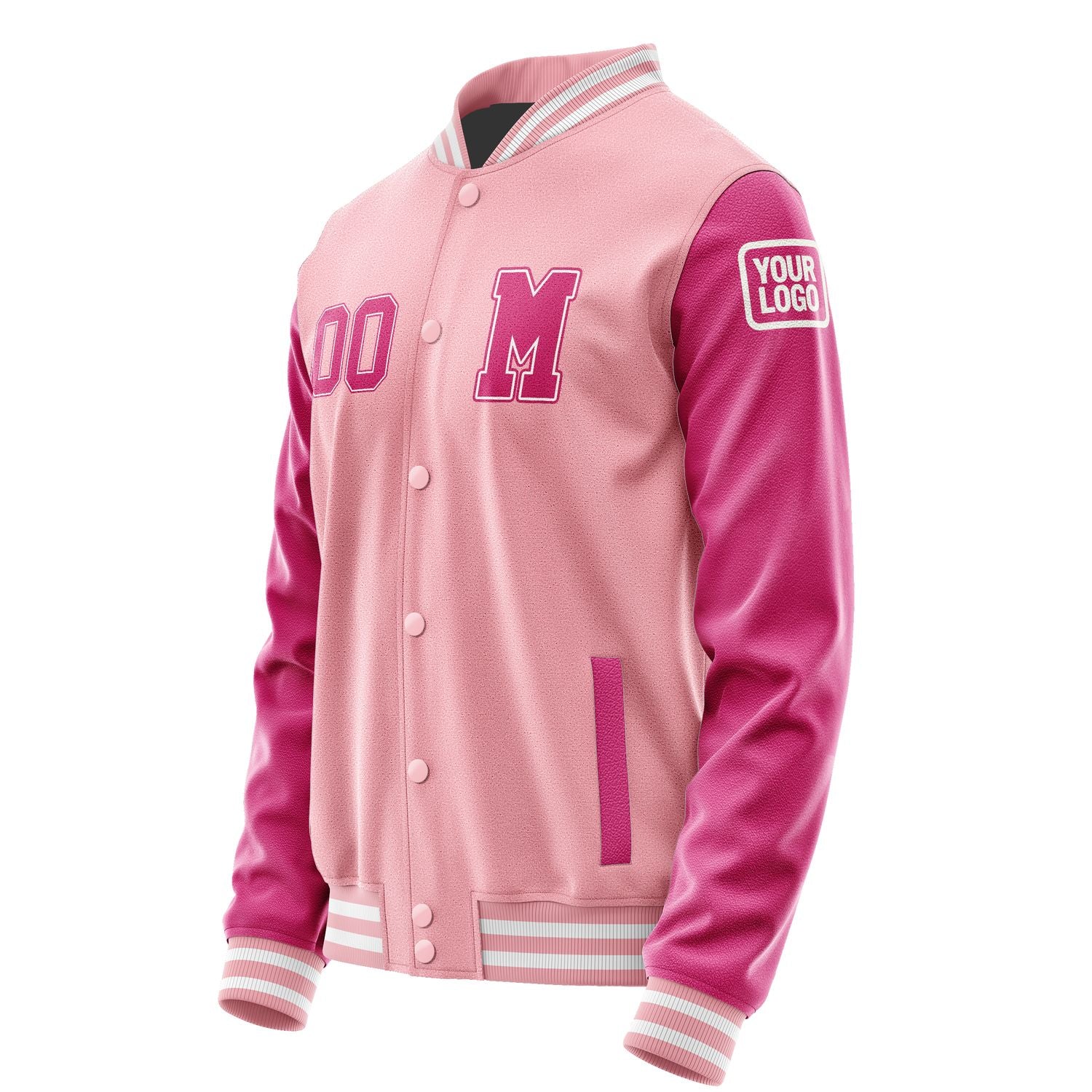 Maßgeschneidertes Rosa Rosarot Jacke JB2121132118131818