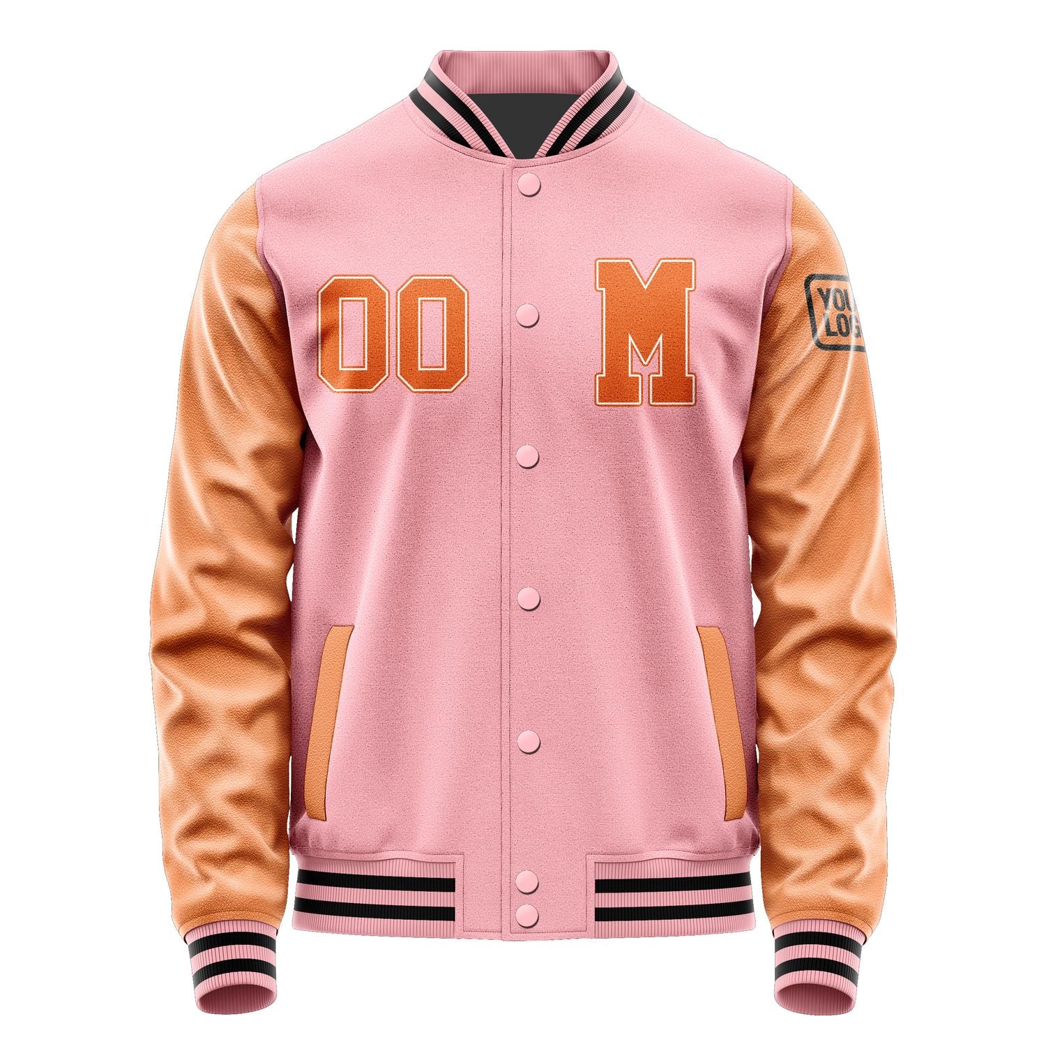 Maßgeschneidertes Rosa Orange Jacke JB2121282117281817