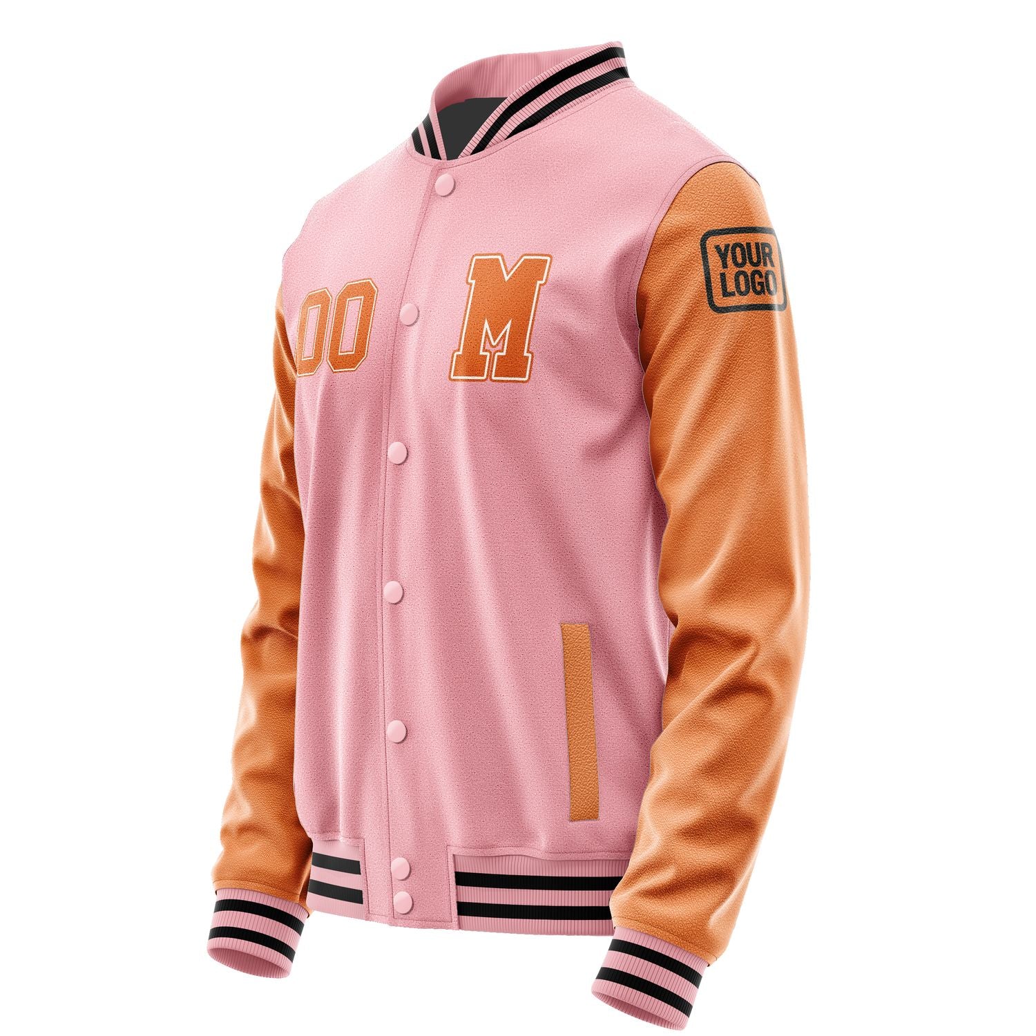 Maßgeschneidertes Rosa Orange Jacke JB2121282117281817