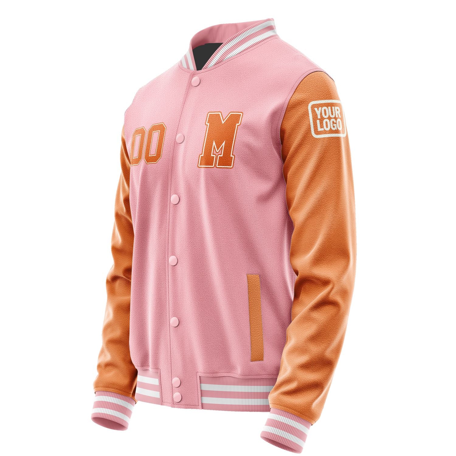 Maßgeschneidertes Rosa Orange Jacke JB2121282118281818