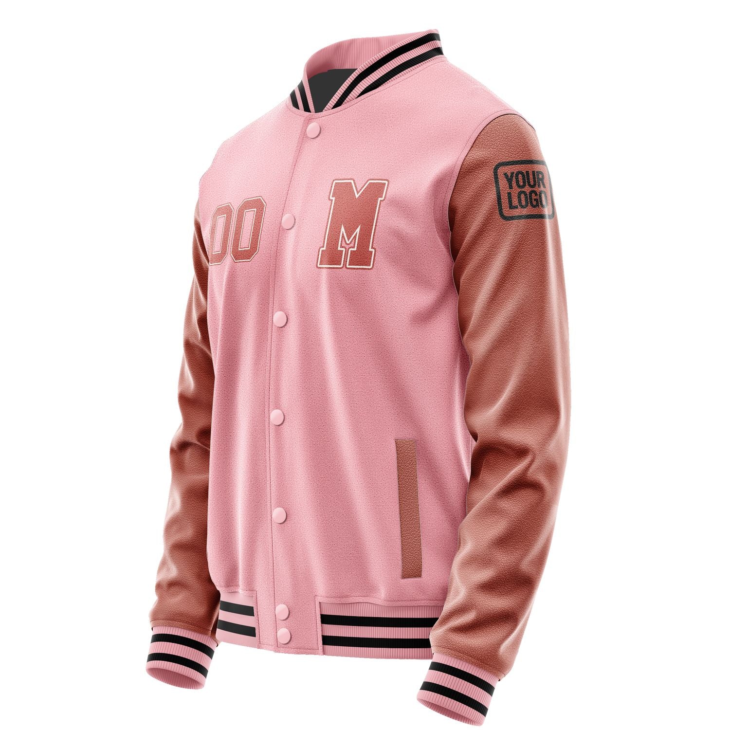 Maßgeschneidertes Rosa Kupferrose Jacke JB2121292117291817