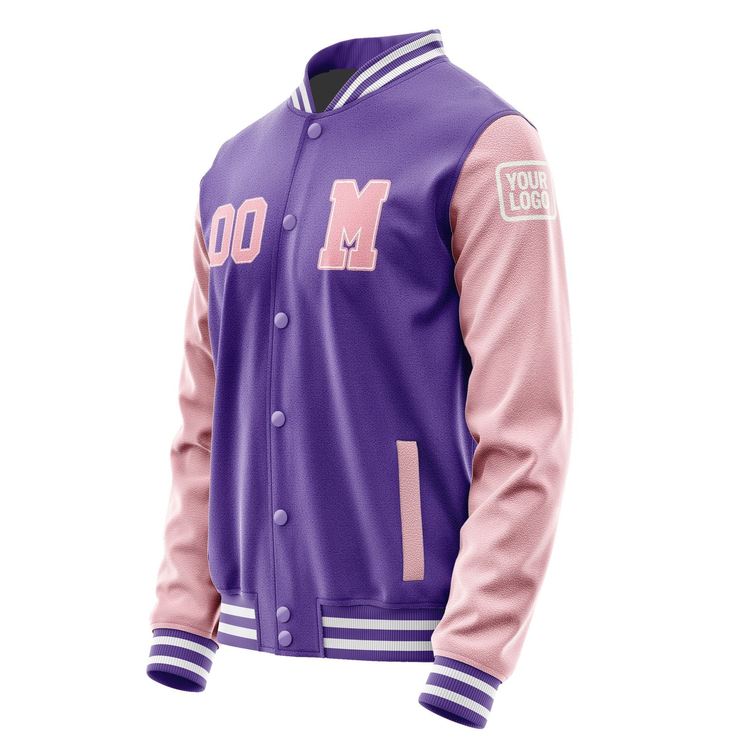 Maßgeschneidertes Lavendel Rosa Jacke JB2323212318211818