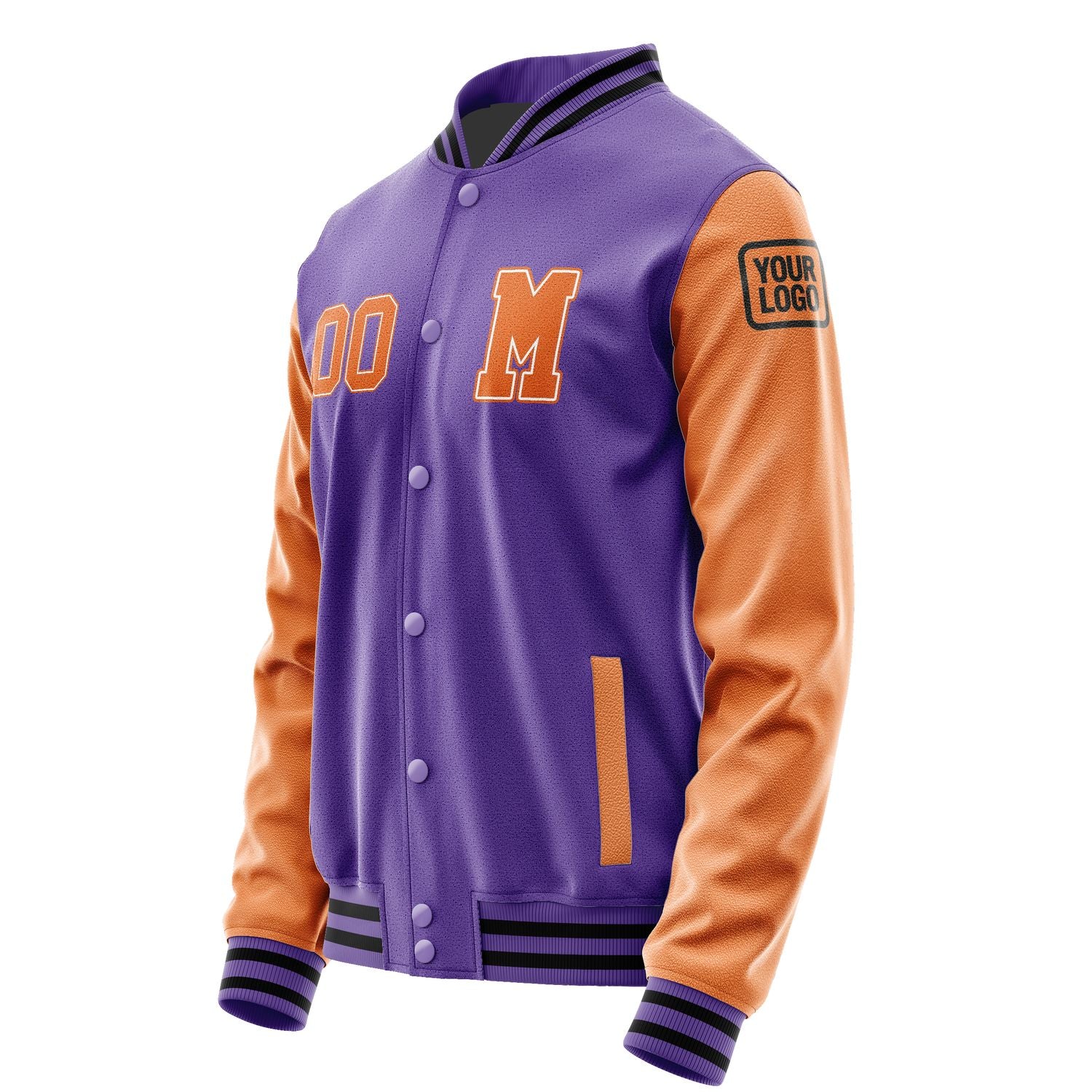 Maßgeschneidertes Lavendel Orange Jacke JB2323282317281817