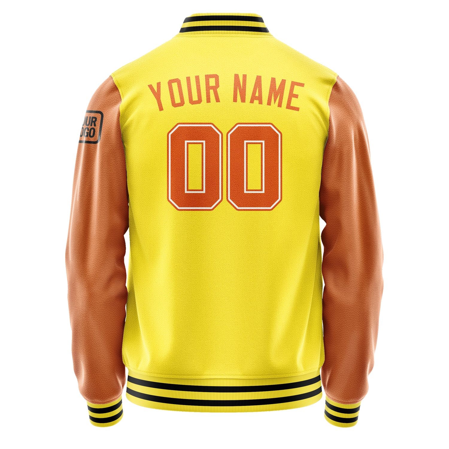 Maßgeschneidertes Blassgelb Orange Jacke JB2626282617281817