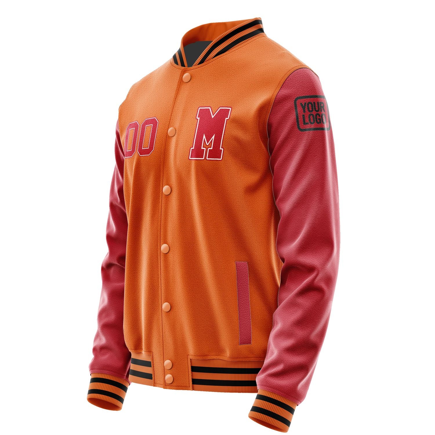 Maßgeschneidertes Orange Rot Jacke JB2828142817141817