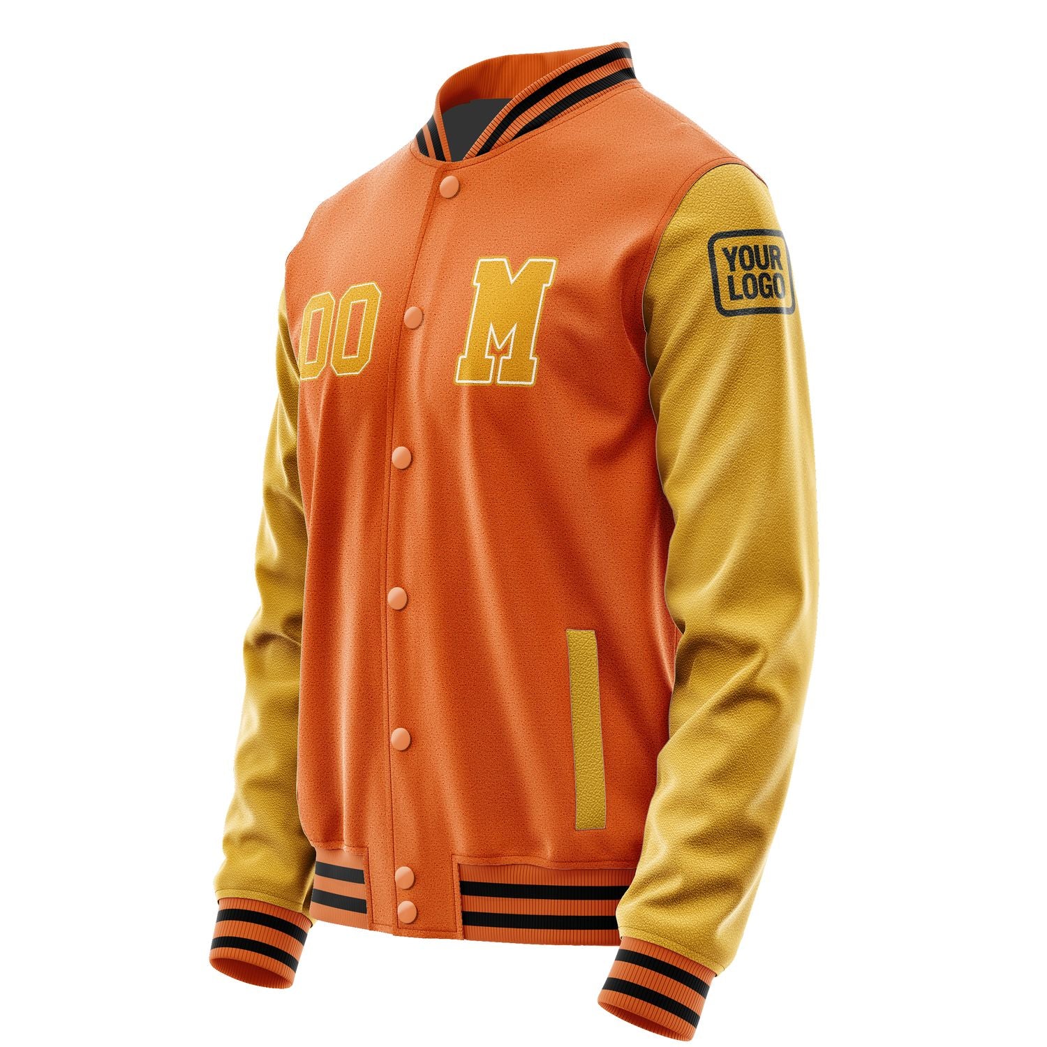 Maßgeschneidertes Orange Gelb Jacke JB2828192817191817