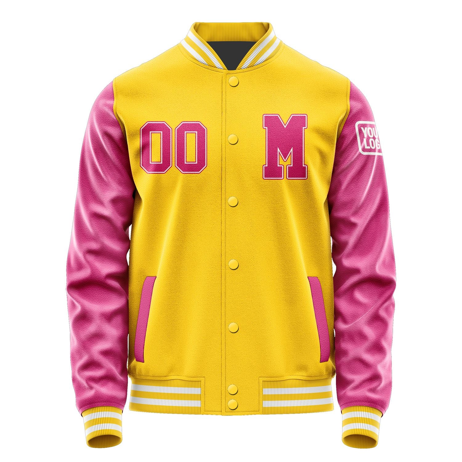 Maßgeschneidertes Gold Rosarot Jacke JB3030133018131818