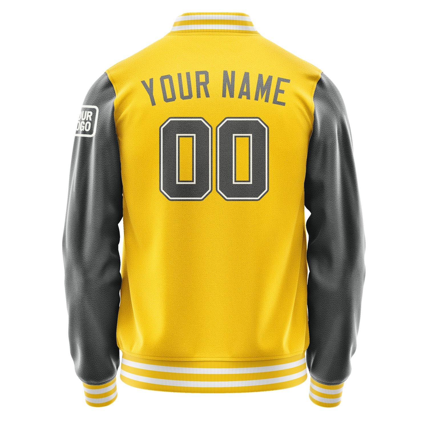 Maßgeschneidertes Gold Dunkelgrau Jacke JB3030203018201818
