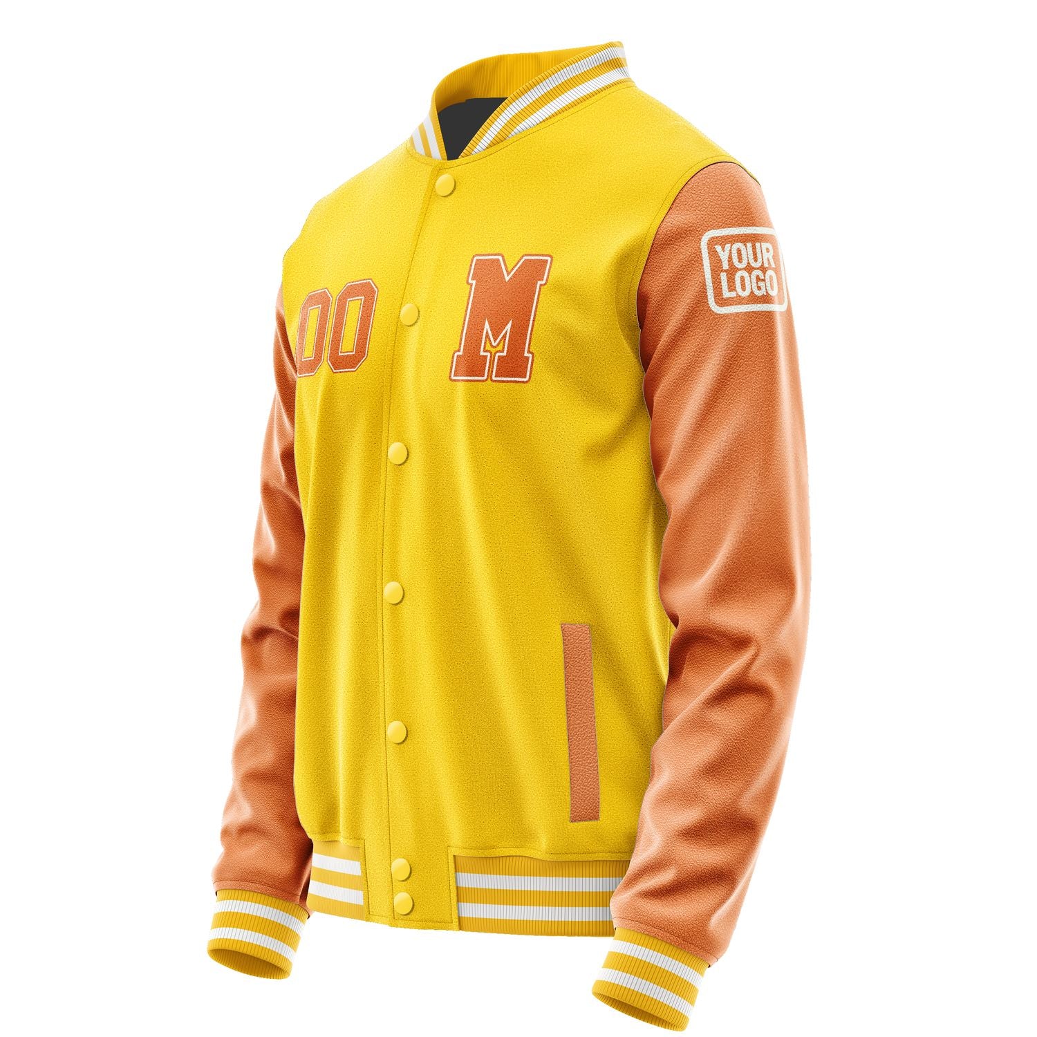 Maßgeschneidertes Gold Orange Jacke JB3030283018281818